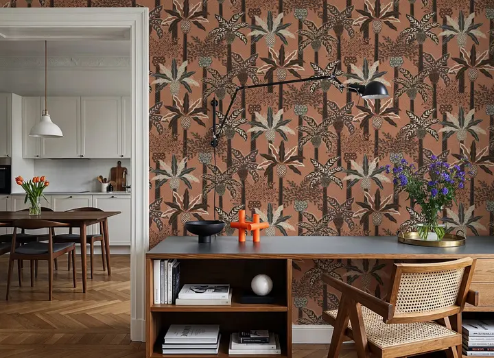 Bathroom wallpaper inspiration