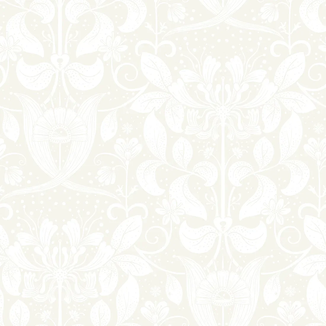 York Berit Floral Crest wallpaper pattern detail