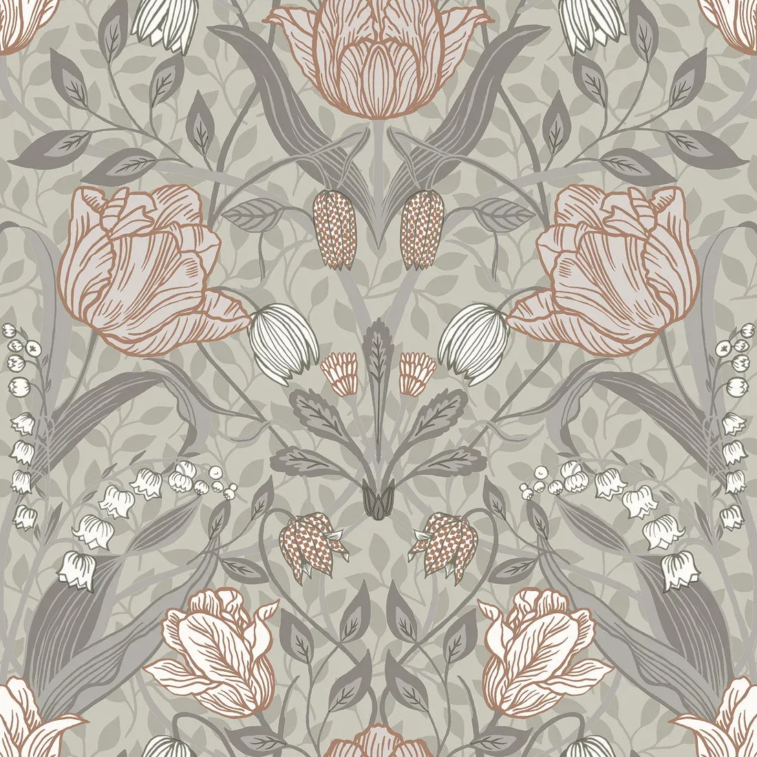 York Filippa wallpaper pattern detail