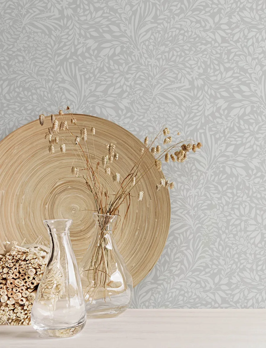 York Kristina Botanical wallpaper styled interior