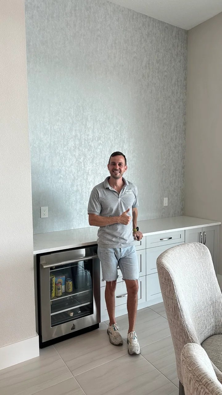 Finished wallpaper project