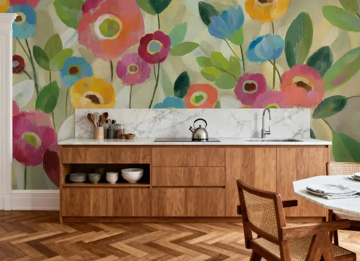 Kitchen wallpaper inspiration