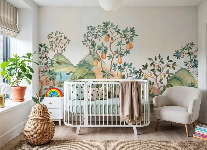 Nurseries wallpaper inspiration