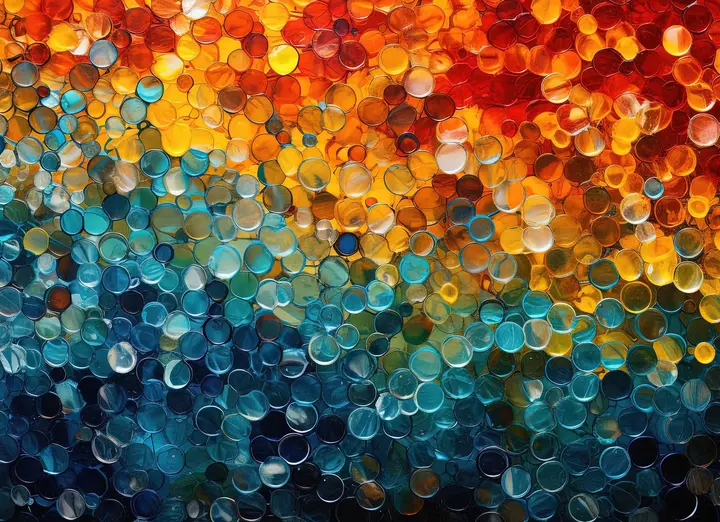 Sliced Minerals wallpaper, view 7