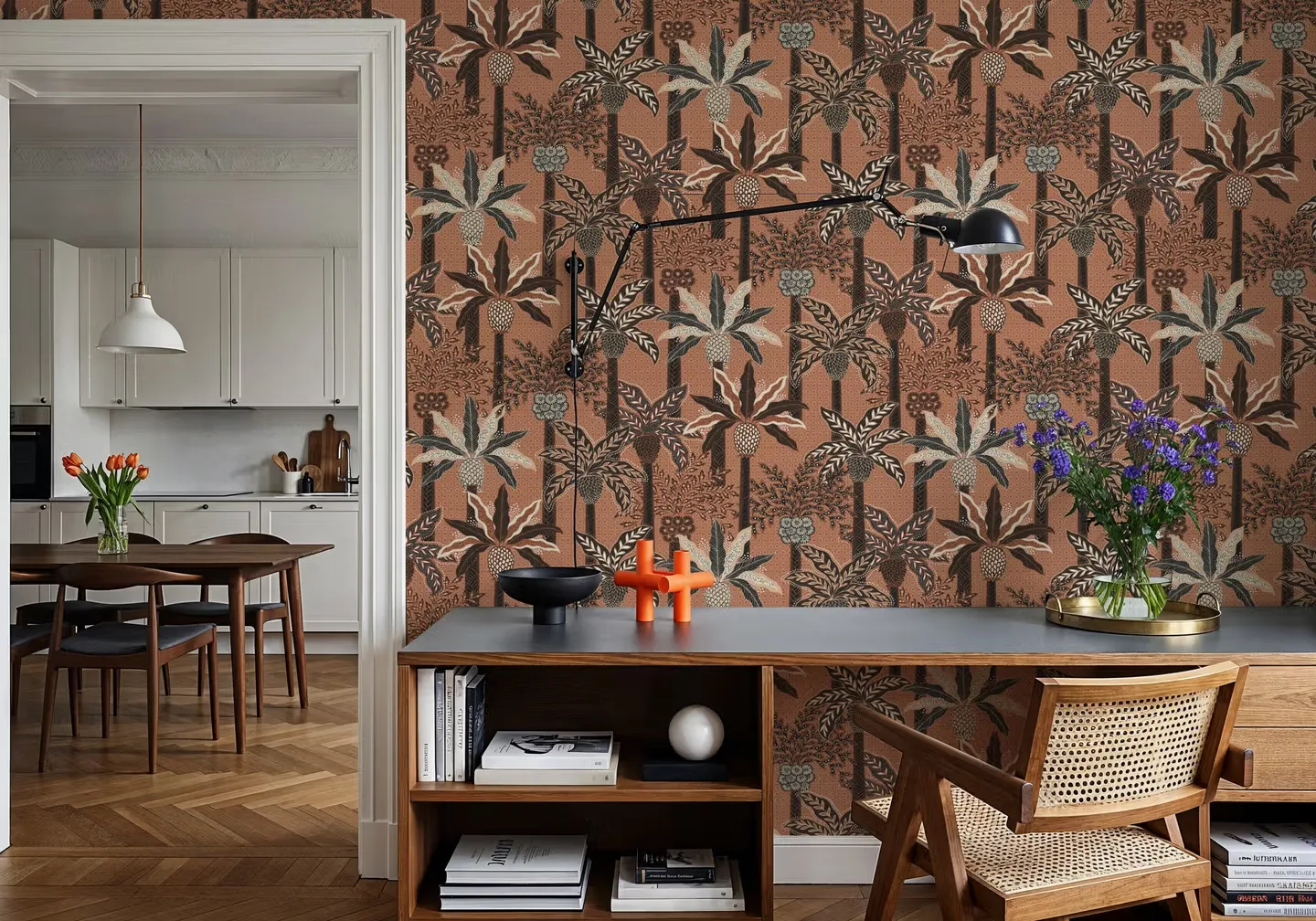 Palmera Luxe, Capuccino wallpaper, view 1