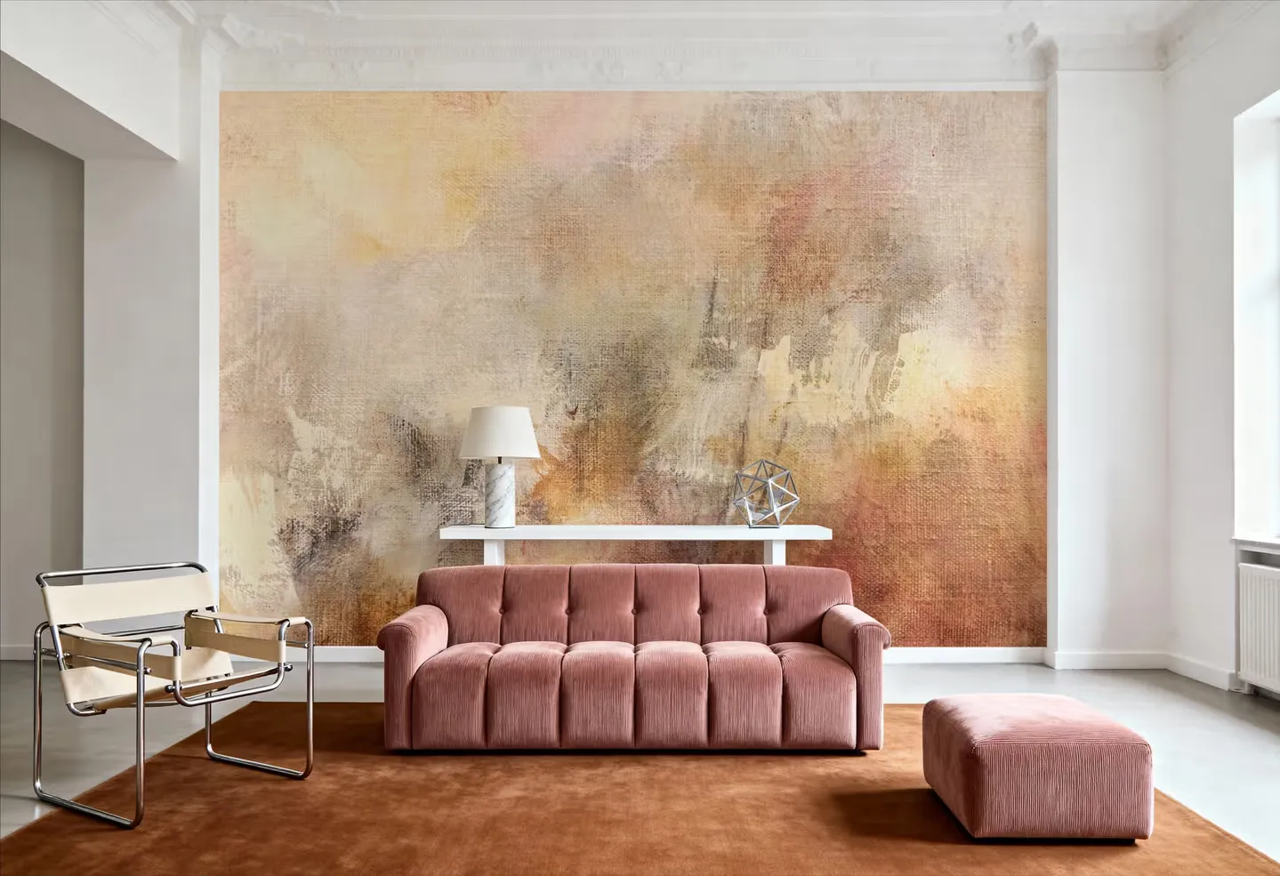 Soft Abstract Beige wallpaper, view 1