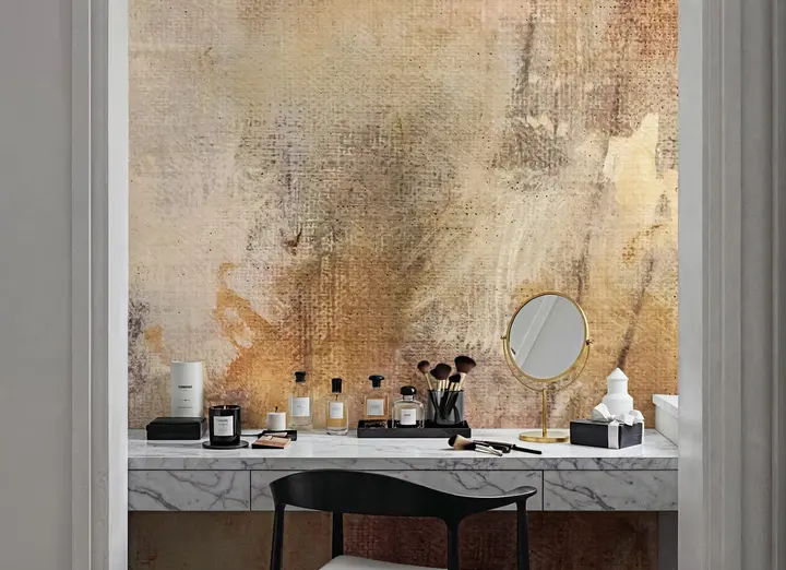 Soft Abstract Beige wallpaper, view 6