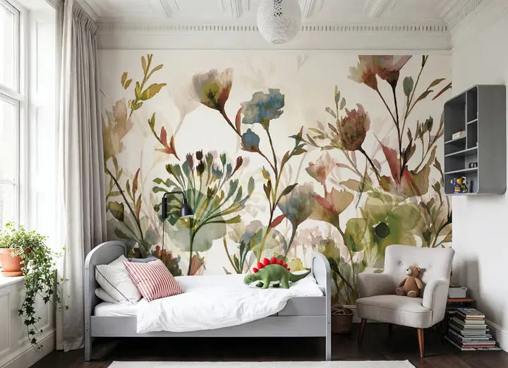 Transparent Garden Honeybloom wallpaper, view 2