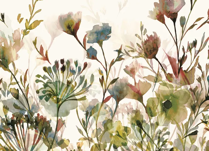 Transparent Garden Honeybloom wallpaper, view 7